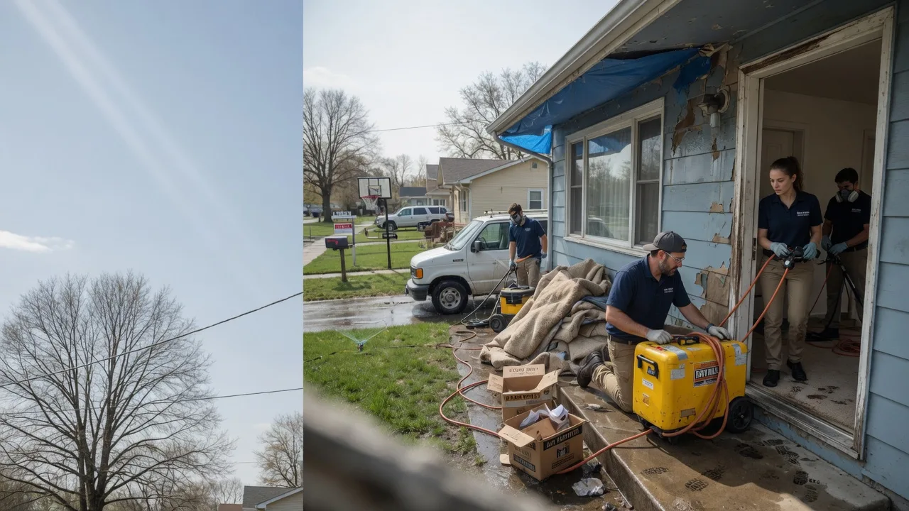 Basement Flood Cleanup in Idanha, OR near me